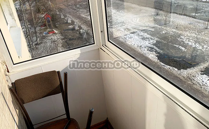 Фото после удаления плесени